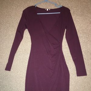 charlotte russe grape colored dress